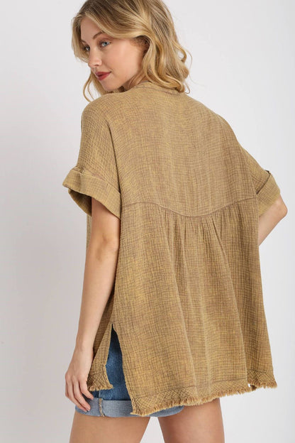 breathable cotton top